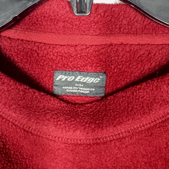 Vtg 90s Pro Edge Alabama Crimson Tide Sweatshirt Men’s M Red Embroidered NCAA - Picture 3 of 8